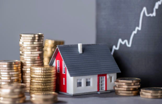 Rising prices for real estate 