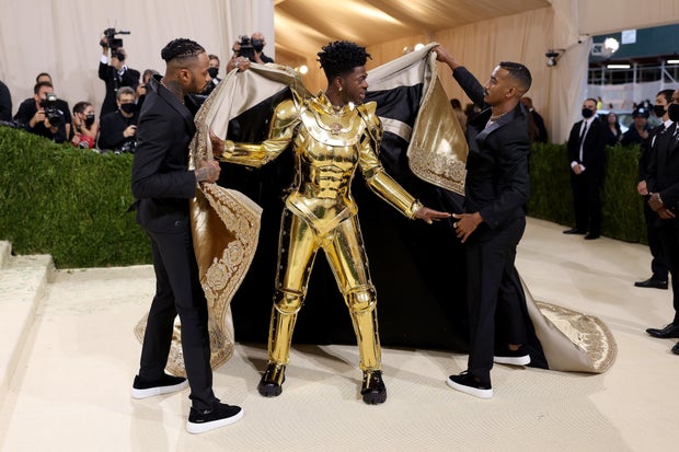 The 2021 Met Gala Celebrating In America: A Lexicon Of Fashion - Arrivals 