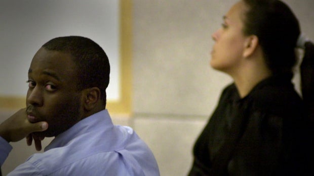 Christopher Butler and Lisa Ramirez in court. 