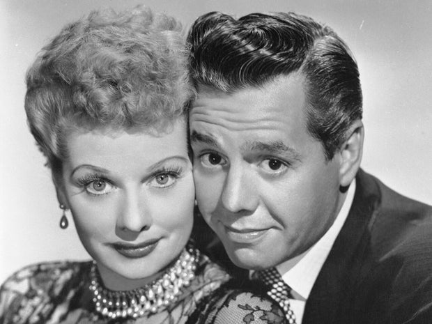 露西尔·鲍尔 （Lucille Ball） 和德西·阿纳兹 （Desi Arnaz） 
